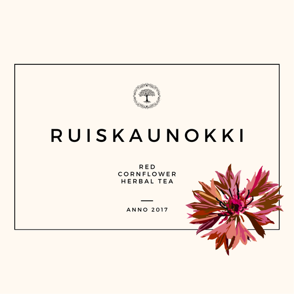 Ruiskaunokki (punainen) yrttitee